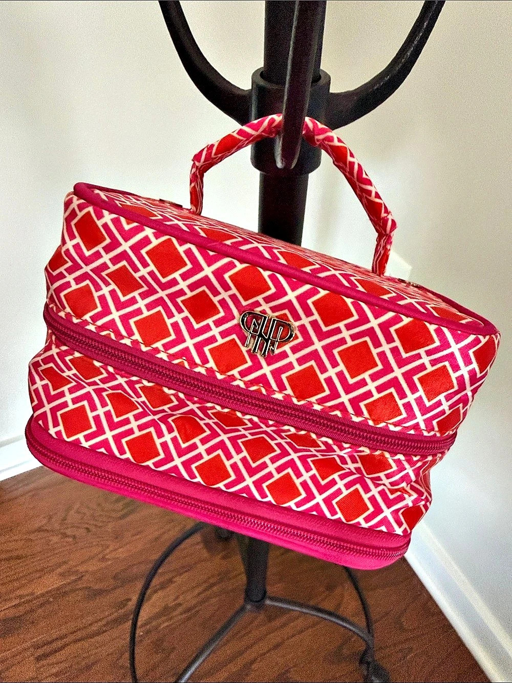 PurseN Jewelry Travel Case in Pink & Red
